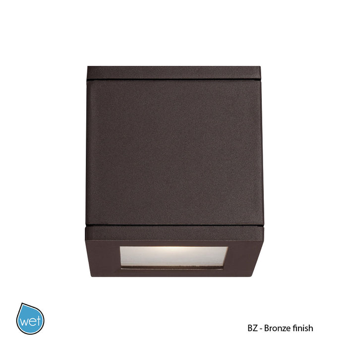 W.A.C. Lighting - WS-W2505-BZ - LED Wall Light - Rubix - Bronze