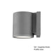 W.A.C. Lighting - WS-W2605-GH - LED Wall Light - Tube - Graphite