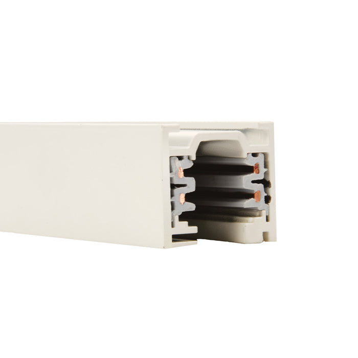 W.A.C. Lighting - WT4-WT - Track Single Circuit - W Track - White