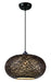 Maxim - 14402CHWT - One Light Outdoor Pendant - Bali - Chocolate