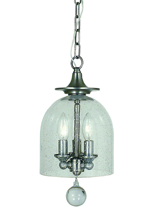 Framburg - 4351 BN - Three Light Chandelier - Hannover - Brushed Nickel