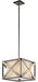 Kichler - 43775AVI - One Light Pendant/Semi Flush Mount - Cahoon - Anvil Iron