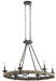 Kichler - 43824WZC - Six Light Pendant - Taulbee - Weathered Zinc