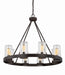 Savoy House - 1-1130-8-13 - Eight Light Outdoor Chandelier - Inman - English Bronze