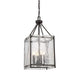 Savoy House - 3-3041-4-13 - Four Light Foyer Pendant - Glenwood - English Bronze