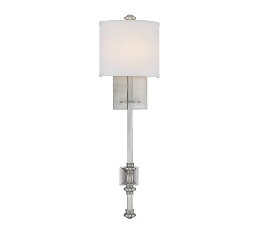 Savoy House - 9-7140-1-SN - One Light Wall Sconce - Devon - Satin Nickel