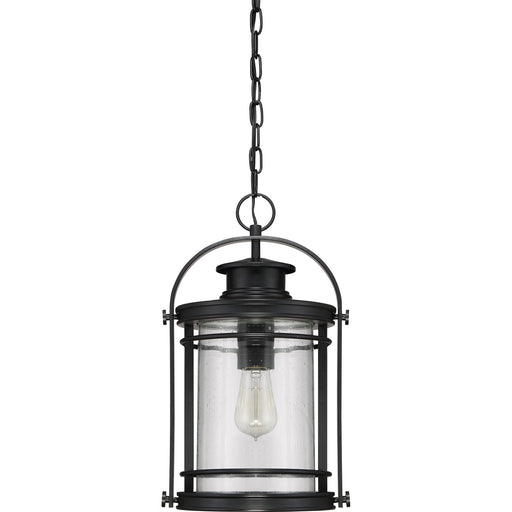 Quoizel - BKR1910K - One Light Outdoor Hanging Lantern - Booker - Mystic Black