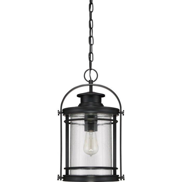 Quoizel - BKR1910K - One Light Outdoor Hanging Lantern - Booker - Mystic Black