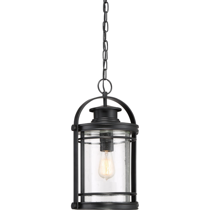 Quoizel - BKR1910K - One Light Outdoor Hanging Lantern - Booker - Mystic Black