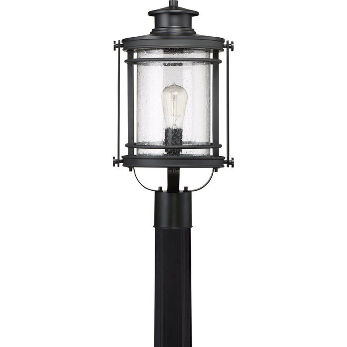 Quoizel - BKR9010K - One Light Outdoor Post Mount - Booker - Mystic Black