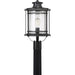 Quoizel - BKR9010K - One Light Outdoor Post Mount - Booker - Mystic Black