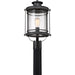 Quoizel - BKR9010K - One Light Outdoor Post Mount - Booker - Mystic Black