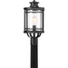 Quoizel - BKR9010K - One Light Outdoor Post Mount - Booker - Mystic Black