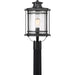 Quoizel - BKR9010K - One Light Outdoor Post Mount - Booker - Mystic Black