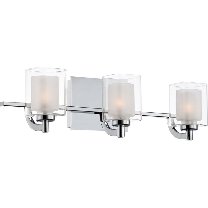 Quoizel - KLT8603CLED - Three Light Bath Fixture - Kolt - Polished Chrome