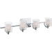 Quoizel - KLT8604CLED - Four Light Bath Fixture - Kolt - Polished Chrome