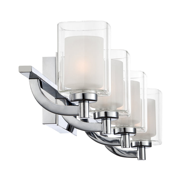 Quoizel - KLT8604CLED - Four Light Bath Fixture - Kolt - Polished Chrome