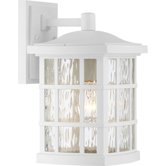 Quoizel - SNN8408W - One Light Outdoor Wall Lantern - Stonington - Matte White