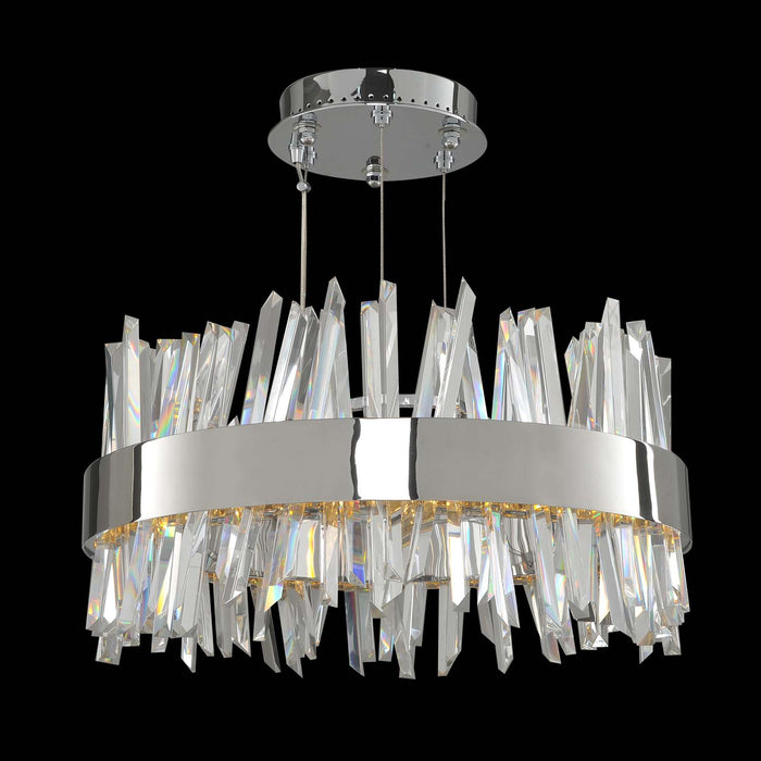 Allegri - 030253-010 - LED Pendant - Glacier - Chrome