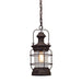 Troy Lighting - F5057-HBZ - One Light Hanging Lantern - Atkins - Heritage Bronze