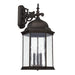 Capital Lighting - 9838OB - Three Light Outdoor Wall Lantern - Main Street - Old Bronze