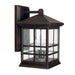 Capital Lighting - 9912OB - Three Light Outdoor Wall Lantern - Preston - Old Bronze