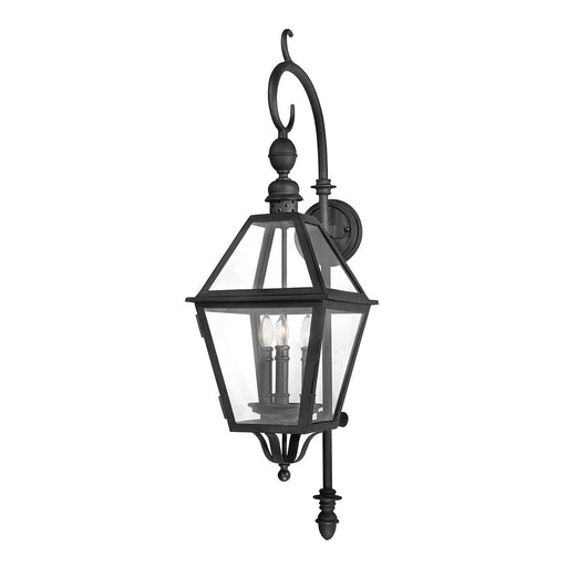 Troy Lighting - B9622-TBK - Three Light Wall Lantern - Townsend - Textured Black