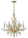 Fredrick Ramond - FR46806CPG - LED Chandelier - Eve - Champagne Gold