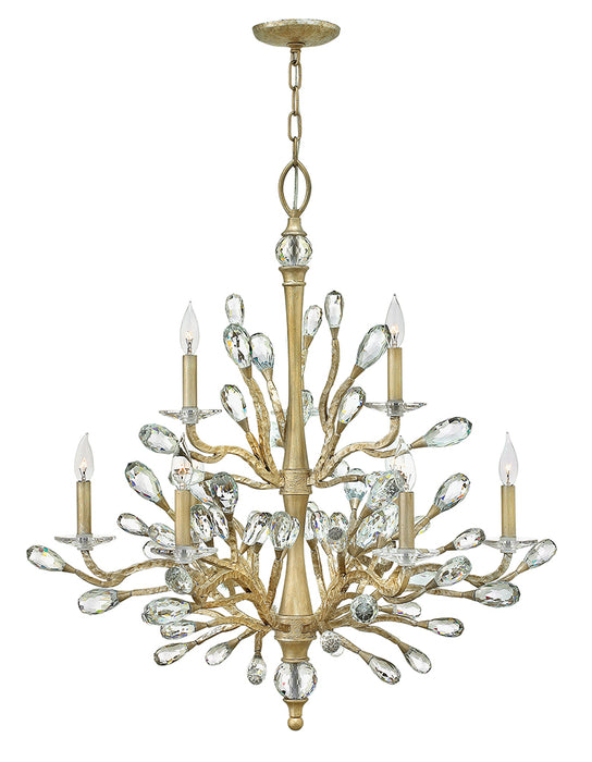 Fredrick Ramond - FR46809CPG - LED Chandelier - Eve - Champagne Gold