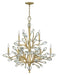 Fredrick Ramond - FR46809CPG - LED Chandelier - Eve - Champagne Gold