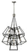 Hinkley - 3357DZ - LED Foyer Pendant - Fulton - Aged Zinc