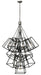 Hinkley - 3358DZ - LED Foyer Pendant - Fulton - Aged Zinc