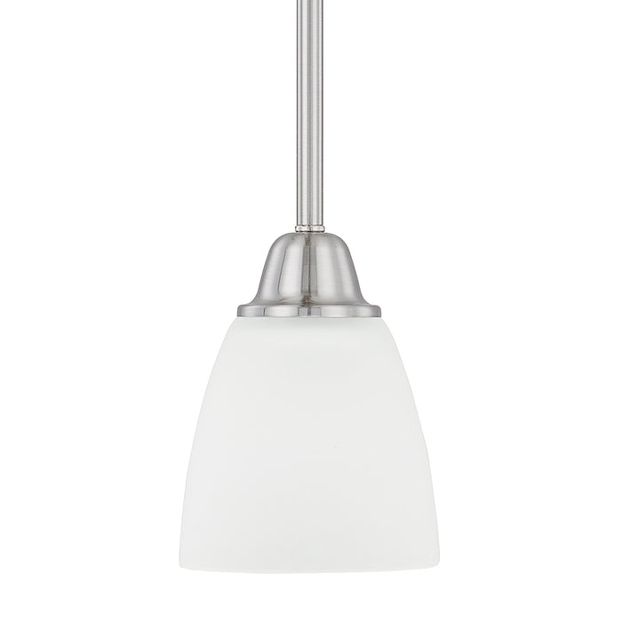 Capital Lighting - 315111BN-337 - One Light Pendant - Trenton - Brushed Nickel