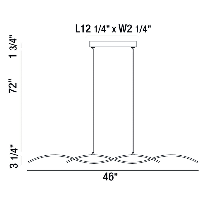 Eurofase - 30042-018 - LED Pendant - Sly - Silver