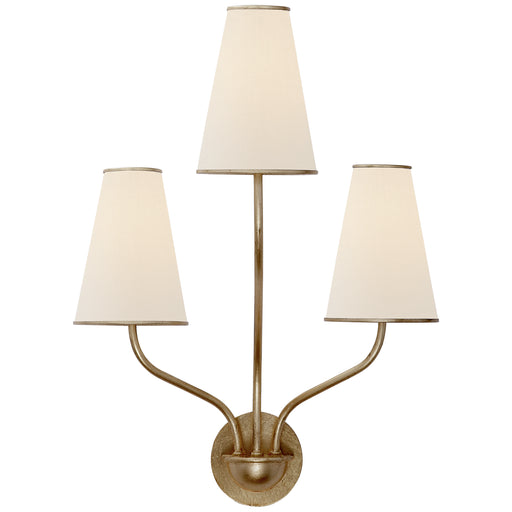 Visual Comfort Signature - ARN 2051G-L - Three Light Wall Sconce - Montreuil - Gild