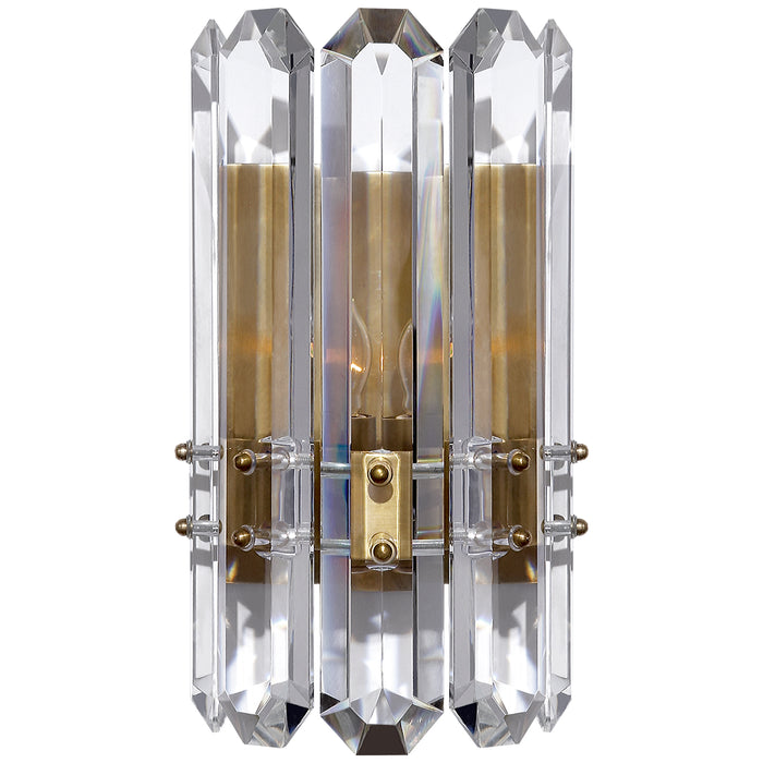 Visual Comfort Signature - ARN 2124HAB-CG - One Light Wall Sconce - Bonnington - Hand-Rubbed Antique Brass