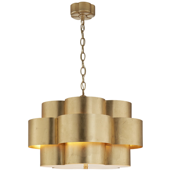 Visual Comfort Signature - ARN 5306G - Five Light Pendant - Arabelle - Gild