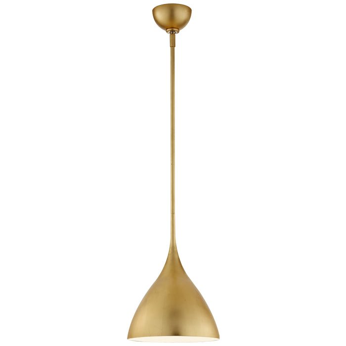 Visual Comfort Signature - ARN 5350G - One Light Pendant - Agnes - Gild