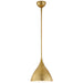 Visual Comfort Signature - ARN 5350G - One Light Pendant - Agnes - Gild