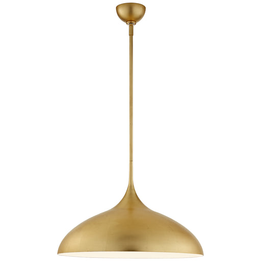 Visual Comfort Signature - ARN 5352G - One Light Pendant - Agnes - Gild