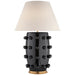 Visual Comfort Signature - KW 3032BLK-L - One Light Table Lamp - Linden - Black