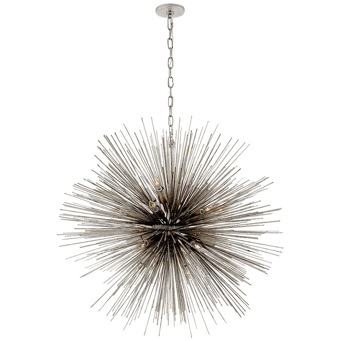 Visual Comfort Signature - KW 5072BSL - 20 Light Chandelier - Strada - Burnished Silver Leaf