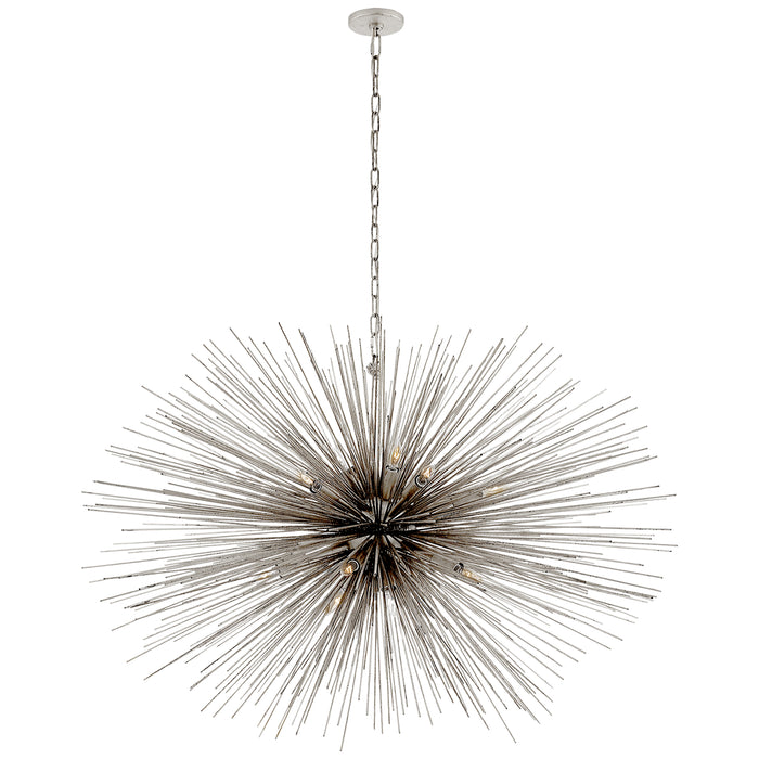 Visual Comfort Signature - KW 5075BSL - 20 Light Chandelier - Strada - Burnished Silver Leaf