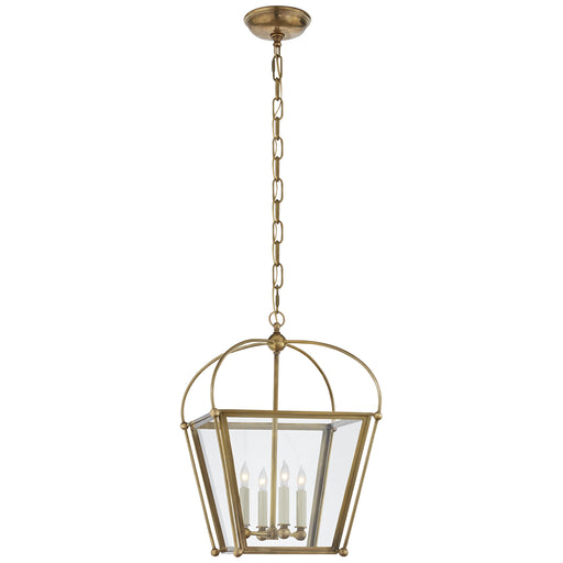 Visual Comfort Signature - CHC 3438AB-CG - Four Light Lantern - Riverside - Antique-Burnished Brass