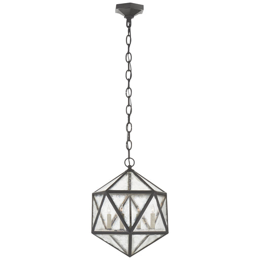 Visual Comfort Signature - CHC 5201AI-AM - Four Light Lantern - Zeno - Aged Iron