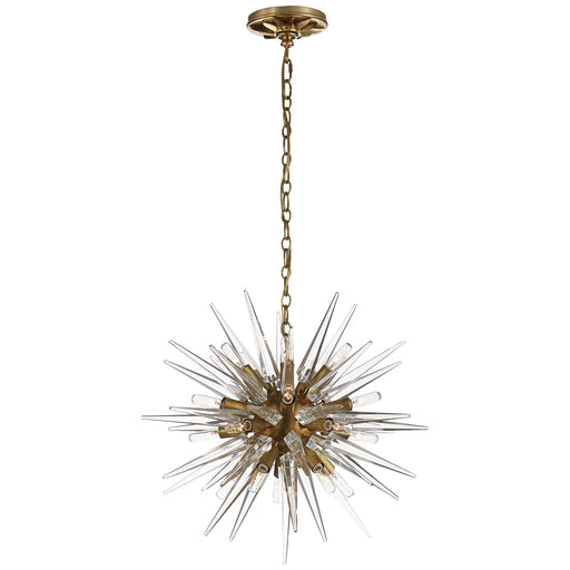 Visual Comfort Signature - CHC 5286AB-CA - 20 Light Chandelier - Quincy - Antique-Burnished Brass