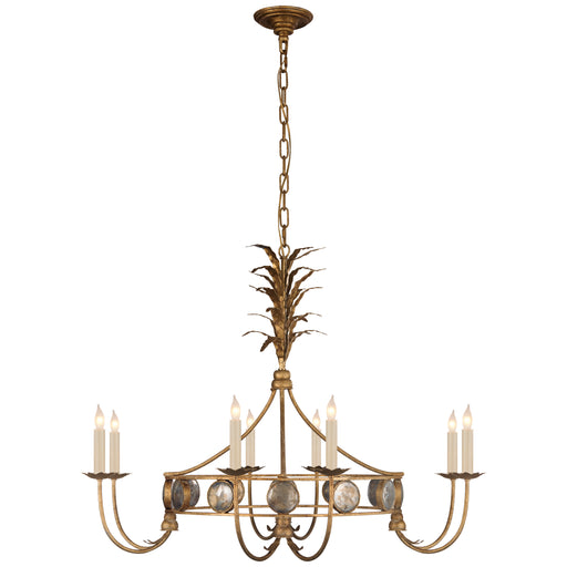 Visual Comfort Signature - CHC 5377GI - Eight Light Chandelier - Gramercy - Gilded Iron