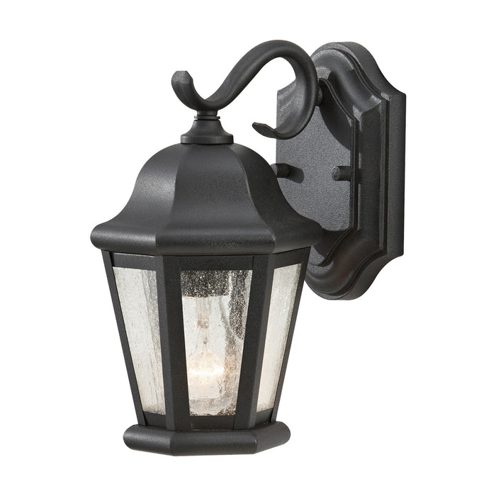 Generation Lighting. - OL5900BK - One Light Outdoor Wall Lantern - Martinsville - Black