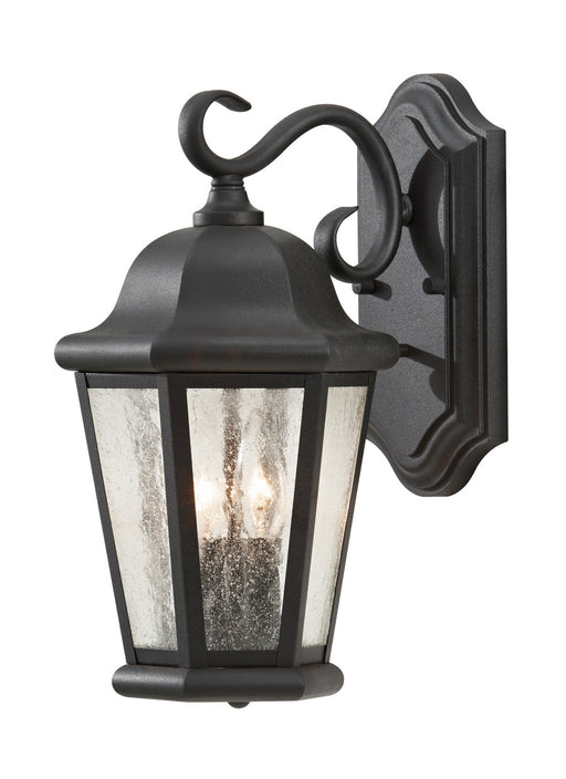 Generation Lighting. - OL5901BK - Two Light Outdoor Wall Lantern - Martinsville - Black