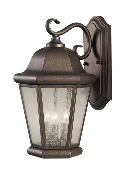 Generation Lighting. - OL5902CB - Three Light Outdoor Wall Lantern - Martinsville - Corinthian Bronze